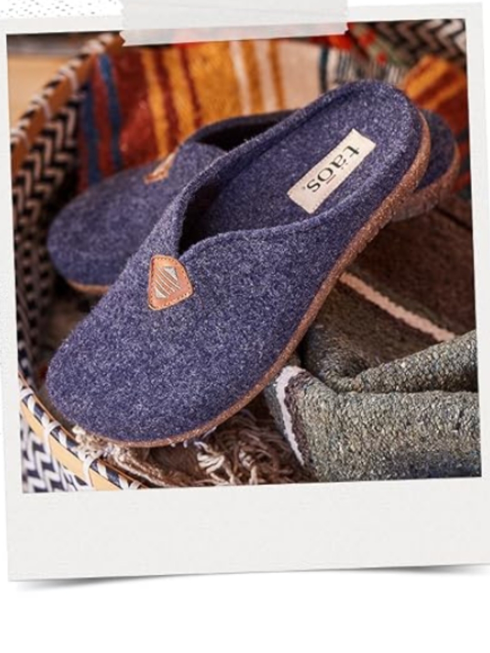 Taos My Sweet Wool Navy Blue Clog/Mule Size 40 US 9-9 1/2